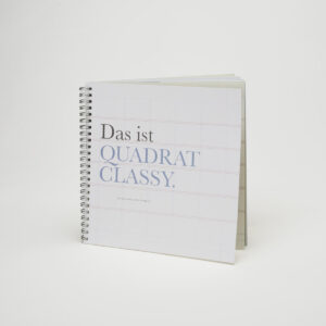 Krautin Papiermuster Buch Quadrat Classy