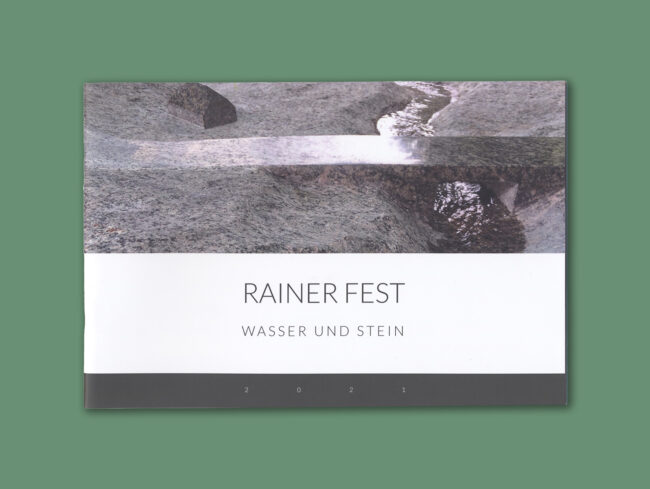 Rainer Fest Wasser und Stein Krautin Verlag