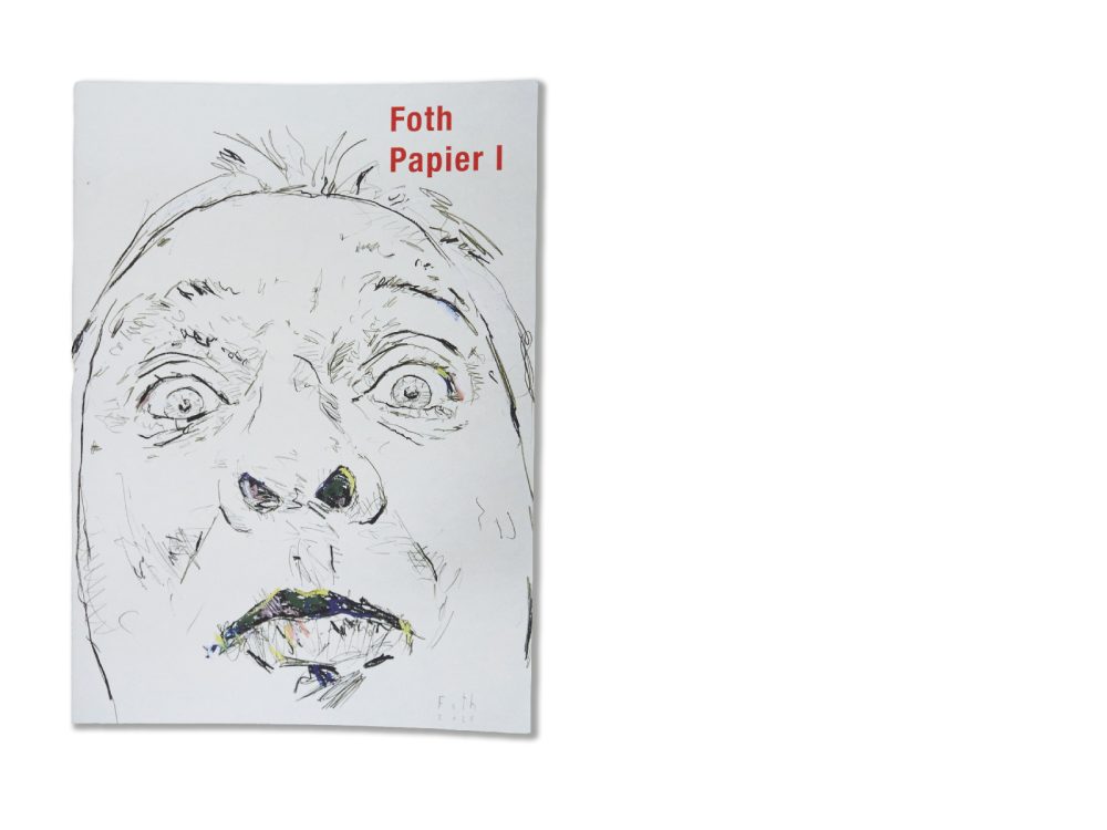 Foth-Cover-Arbeiten auf Papier I Krautin